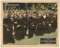 5j328 28TH INTERNATIONAL EUCHARISTIC CONGRESS OF CHICAGO LC '26 strange sight of priests in street