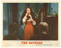 5j331 ACTRESS LC #8 '53 pretty Jean Simmons & her doubting parents Spencer Tracy & Teresa Wright!