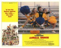 5j354 ANIMAL HOUSE LC '78 John Belushi & cheerleaders in John Landis directed college classic!