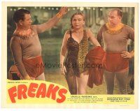 5j509 FREAKS LC R49 Tod Browning classic, Matt McHugh, Edward Brophy & man/woman Josephine Joseph!