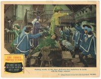 5j915 THREE MUSKETEERS LC #5 '48 Gene Kelly & Van Heflin fight King's enemies!