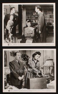 5w903 AND BABY MAKES THREE 2 TV 8x10 stills R60s Robert Young, Barbara Hale!