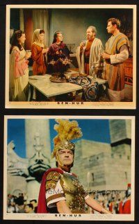 5w168 BEN-HUR 2 color English FOH LCs '60 Charlton Heston, Harareet, Hawkins, Scott, more!