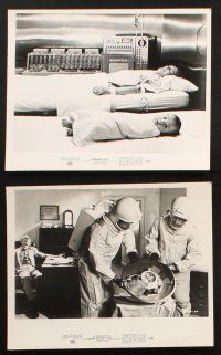 5w486 ANDROMEDA STRAIN 7 8x10 stills '71 Michael Crichton novel, directed by Robert Wise!