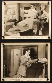 5w284 APPOINTMENT WITH MURDER 15 8x10 stills '48 cool images of John Calvert as The Falcon!