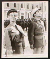 5w487 BABETTE GOES TO WAR 7 TV 8x10 stills R65 sexy soldier Brigitte Bardot in uniform!