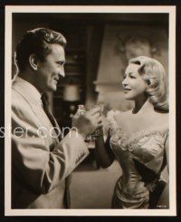 5w818 BAD & THE BEAUTIFUL 3 8x10 stills '53 Kirk Douglas, sexy Lana Turner, Dick Powell, Sullivan!