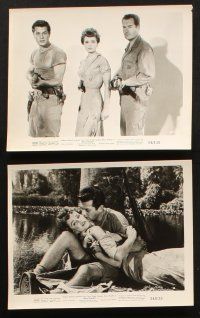 5w366 BEACHHEAD 9 8x10 stills '54 United States Marine Tony Curtis, Mary Murphy, Frank Lovejoy!