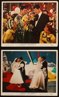 5w127 ARTISTS & MODELS 3 color 8x10 stills '55 Dean Martin & Jerry Lewis w/ sexy Shirley MacLaine!