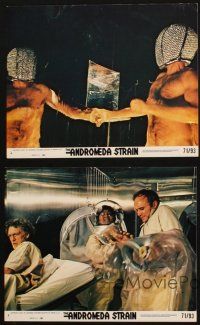 5w098 ANDROMEDA STRAIN 4 8x10 mini LCs '71 Michael Crichton novel, directed by Robert Wise