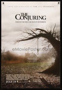 5y179 CONJURING int'l advance DS 1sh '13 based on the true case files of the Ed & Lorraine Warren!