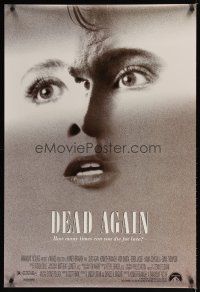 5y216 DEAD AGAIN 1sh '91 Kenneth Branagh, how many times can you die for love?