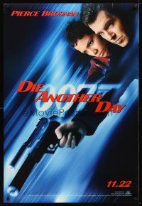 5y229 DIE ANOTHER DAY teaser DS 1sh '02 Pierce Brosnan as 007 & Halle Berry as Jinx!