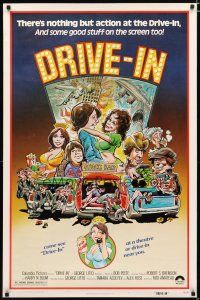 5y238 DRIVE-IN 1sh '76 Texas movie theater teen comedy, Glenn Morshower, Lisa Lemole!