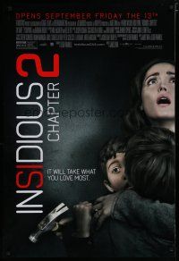 5y411 INSIDIOUS: CHAPTER 2 advance DS 1sh '13 Patrick Wilson, it will take what you love most!