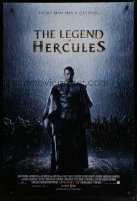 5y457 LEGEND OF HERCULES advance DS 1sh '14 Kellan Lutz, every man has a destiny!