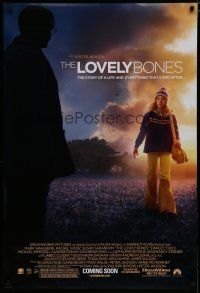 5y491 LOVELY BONES advance DS 1sh '09 Mark Wahlberg, Rachel Weisz, Susan Sarandon!