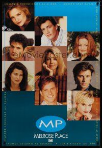 5y517 MELROSE PLACE tv poster '92 Thomas Calabro, Heather Locklear, Shue, Courtney Thorne-Smith!