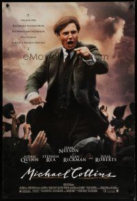 5y522 MICHAEL COLLINS DS 1sh '96 Liam Neeson, Aidan Quinn, directed by Neil Jordan!