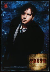 5y541 MOULIN ROUGE style A teaser DS 1sh '01 cool image of Ewan McGregor!