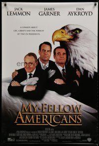 5y546 MY FELLOW AMERICANS DS 1sh '96 Jack Lemmon, James Garner, Dan Aykroyd & bald eagle!