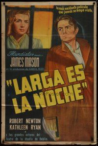 6a298 ODD MAN OUT Argentinean R50s James Mason is a man on the run, directed by Carol Reed!