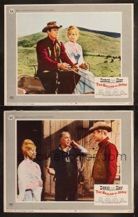 6b853 BALLAD OF JOSIE 2 LCs '68 great images of Doris Day & Peter Graves, w/ George Kennedy!