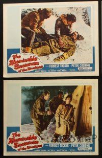 6b653 ABOMINABLE SNOWMAN OF THE HIMALAYAS 5 LCs '57 Forrest Tucker, Maureen Connell, Richard Wattis