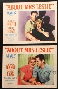 6b654 ABOUT MRS. LESLIE 5 LCs '54 Shirley Booth, Robert Ryan, the man she never quite married!