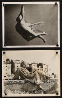 6j951 LOVES OF ISADORA 2 8x10 stills '69 sexy Vanessa Redgrave, James Fox, Jason Robards