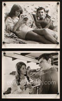 6j955 MARRIAGE OF A YOUNG STOCKBROKER 2 8x10 stills '71 what's wrong with voyeur Richard Benjamin!