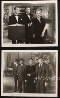 6j755 I CONFESS 4 TV 8x10 stills R80s Hitchcock, Montgomery Clift, Anne Baxter, Malden, Aherne!