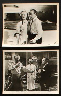 6j415 JOHNNY ALLEGRO 10 8x10 stills '49 Raft & sexy Nina Foch have T-men & mobsters on their trail!