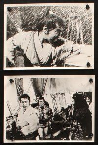 6j393 LOST WORLD OF SINBAD 11 Dutch 7x9.5 stills '65 Toho, Mifune, sexy dancers, fantasy images!