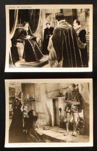 6j526 MARY OF SCOTLAND 8 8x10 stills '36 John Ford, pretty Katharine Hepburn & Fredric March!