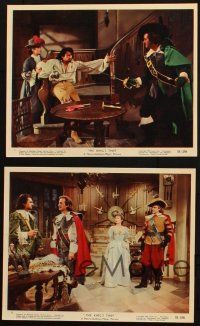 6j206 KING'S THIEF 4 color 8x10 stills '55 Ann Blyth, Edmund Purdom, David Niven, George Sanders