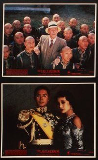 6j082 LAST EMPEROR 8 8x10 mini LCs '87 Bernardo Bertolucci epic, Peter O'Toole, Joan Chen, Lone!