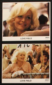 6j086 LOVE FIELD 8 8x10 mini LCs '92 Michelle Pfeiffer & Dennis Haysbert in interracial romance!