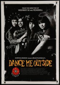 6m193 DANCE ME OUTSIDE Canadian 1sh '94 Ryan Rajendra Black, Adam Beach, Native American Indians!