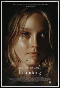 6m405 HOUNDDOG 1sh '07 Piper Laurie, David Morse, Dakota Fanning close-up!