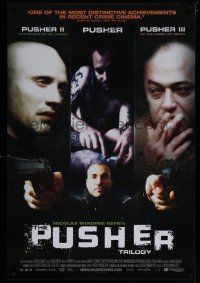 6m659 PUSHER TRILOGY 1sh '12 Nicolas Winding Refn's Danish movies about underground drug culture!