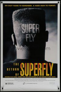 6m676 RETURN OF SUPERFLY 1sh '90 Nathan Purdee, Margaret Avery, zany haircut!