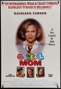 6m707 SERIAL MOM 1sh '94 John Waters, Kathleen Turner, Ricki Lake, Matthew Lillard!