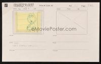 6p106 FAMILY GUY animation art '00s cartoon storyboard pencil drawing of Lois with arms crossed!