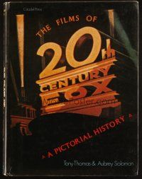 6p297 FILMS OF 20TH CENTURY FOX hardcover book '79 celebrating 50 years of movies!