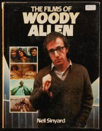 6p307 FILMS OF WOODY ALLEN English hardcover book '87 an illustrated guide to his movies!