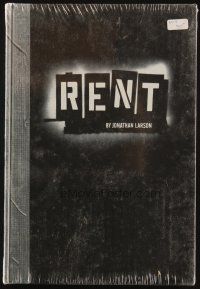 6p387 RENT hardcover book '97 illustrated production history of prize-winning Broadway show!