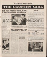 6p508 COUNTRY GIRL/BRIDGES AT TOKO-RI pressbook '59 Grace Kelly double-bill!