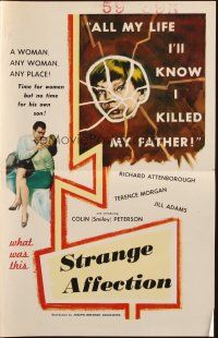 6p819 SCAMP pressbook '61 Strange Affection, all his life he'll know he killed his father!