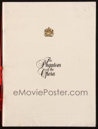 6p216 PHANTOM OF THE OPERA stage play souvenir program book '86 music by Andrew Lloyd Weber!